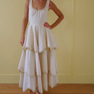 Alli Marye Millie Dress in Natural